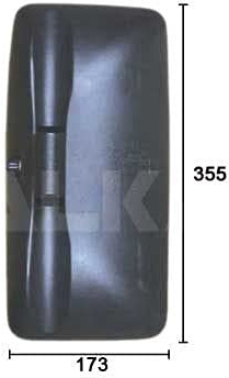 Alkar 9401005 Beidseitig, Haupt, Spiegelglas und Gehäuse, manuell, konvex