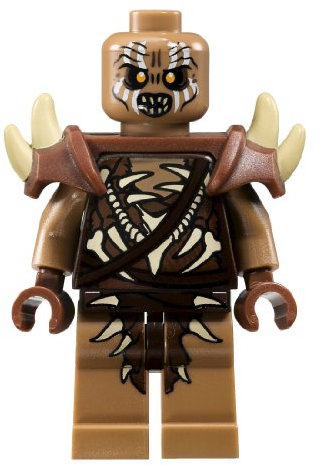 LEGO Herr der Ringe / Der Hobbit: Gundabad Ork mit Stachelschultern (lor089)
