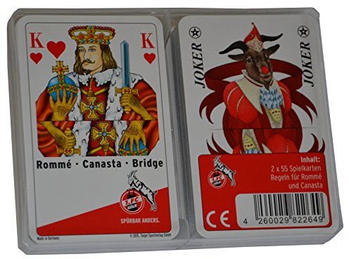 Teepe 26490-1. FC Köln Rommé, Kartenspiel