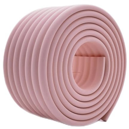 M2cbridge Multifunctional Edge and Corner Guard Coverage Baby Safety Bumper DIY 6.5 Ft (Pink)