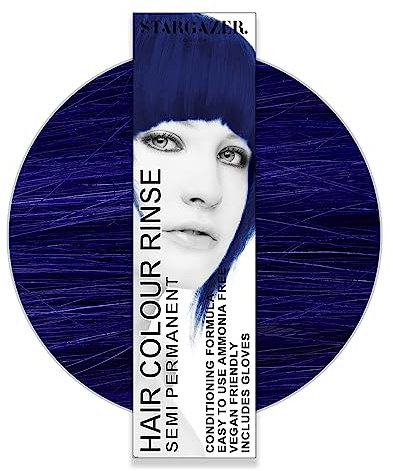 Stargazer Products Ultrablau Semi-Permanentes Haarfärbemittel, 1er Pack (1 x 70 ml)