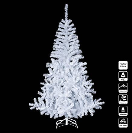 FEERIC LIGHTS & CHRISTMAS Árbol de Navidad Elégant 210 cm Blanco