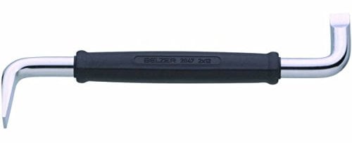 Bahco 2047-1.2-8 Winkelschraubendreher für Schlitzschrauben, 1,2 x 8,0 x 150 mm