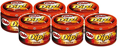 Chio Dip! Hot Salsa 6 x 200ml Glas