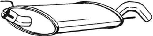 BOSAL 233-735 Endschalldämpfer