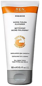 REN Clean Skincare Micro Polish Cleanser 150ml (Packaging may vary)