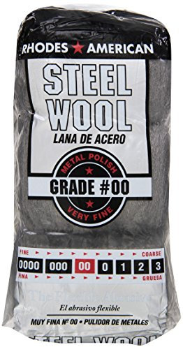 Homax Produkte 10121100 Nummer 00 Stahlwolle Pad, 12 Stück