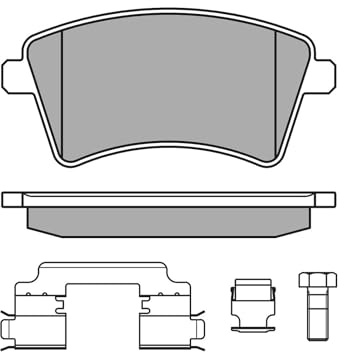 Meyle 025 246 9317 Brake Pad Set, disc brake