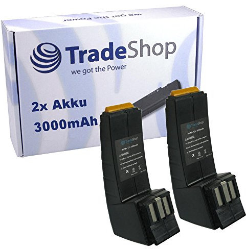 2x Hochleistungs Ni-MH Akku 12V / 3000mAh für Festool Festo BPH-12 BPH-12-C C-12 FS-1224 BP-CDD-12 CDD-12-FX CENCC45Plus C-12-DUO CDD-12 CDD-12-E C-12-GG CCD-12-ESC%0d%0a
