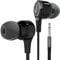 AZATOM® Freedom BDX1 Professional earphones - Noise Isolating - In Ear can - High Clarity - For iPhone iPod iPad Samsung Galaxy Nokia (Black/Gun metal grey)