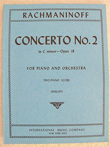 Piano Concerto No. 2, Opus 18. For Piano & Orchestra. Two Piano Score