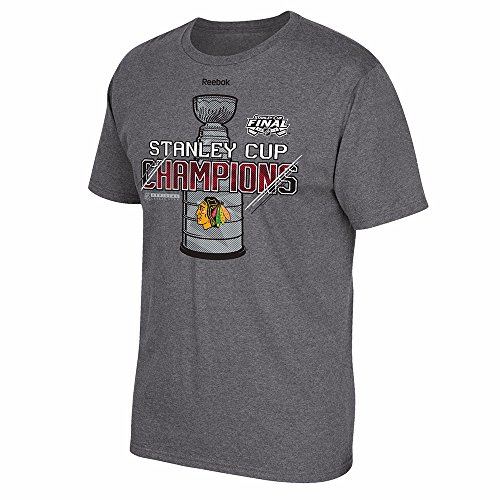 Reebok Chicago Blackhawks NHL 2015 Stanley Cup Champions Locker Room T-Shirt