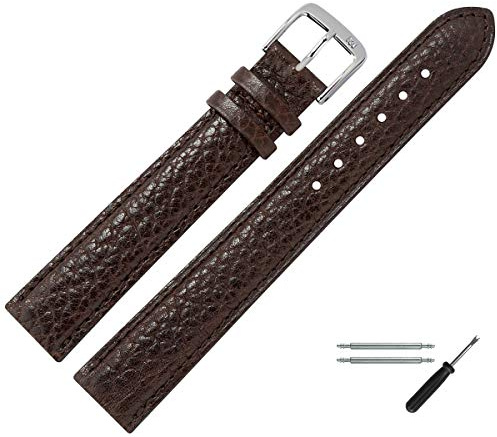 MARBURGER Uhrenarmband 18mm Leder XL - Werkzeug Montage Set 75418