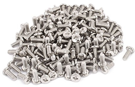 Sourcingmap M4 x 10mm TV Computer LCD Monitor Stand Mounting Phillips Head Screw 150pcs