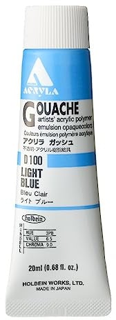 Holbein Acryla Gouache Light Blue (A) 20ml