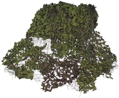 MFH Gebrauchtes Britisches Tarnnetz Oliv Army Sichtschutz Plane Jagd Sichtschutz (4x4 m)