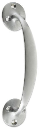 ZAB83SC Victorian Bow Handle 150mm Satin Chrome