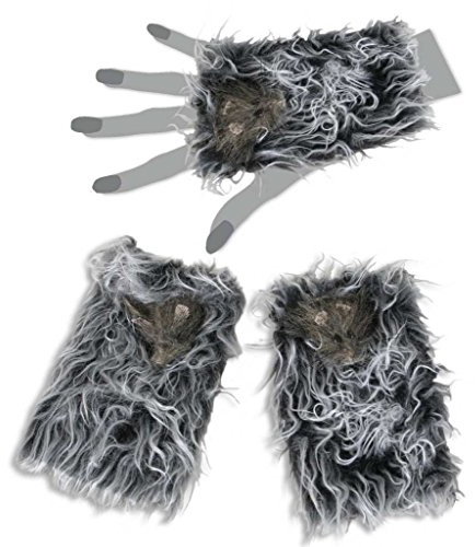 Halloween Handschuhe Ratte, Halloween, Party, Karneval, Mottoparty, Accessoir...