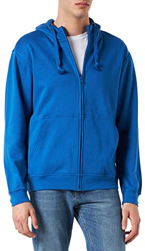 Clique - Herren Kapuzen-Sweatjacke 'Basic Hoodie' / Royalblau (55), S