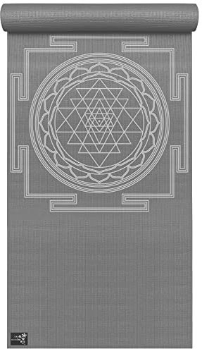 Yogamatte Yogimat® Basic - Sri Yantra Graphit