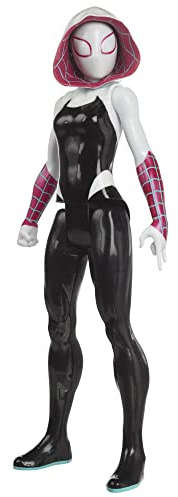 Spider-Man Marvel Spider-Gwen Toy, 12-Inch-Scale Across the Spider-Verse Figure, Toys for Kids Ages 4 and Up