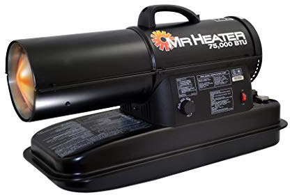 Mr. Heater F270270 MH75KTR Contractor 75,000-BTU Forced-Air Kerosene Heater