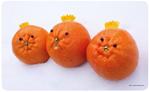 Inkognito Frühstücksbrettchen 23 x 14 cm • 68003 ''Orangen Künstler Miriam Braunstein • Dies & Das • Küche & Frühstück • Frühstücksbrettchen • Schneidebrettchen • Brettchen