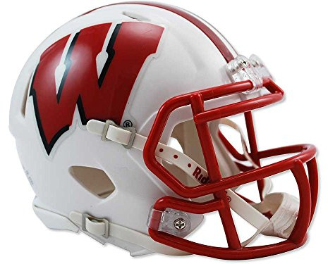 NCAA Wisconsin Badgers Speed Mini Helmet