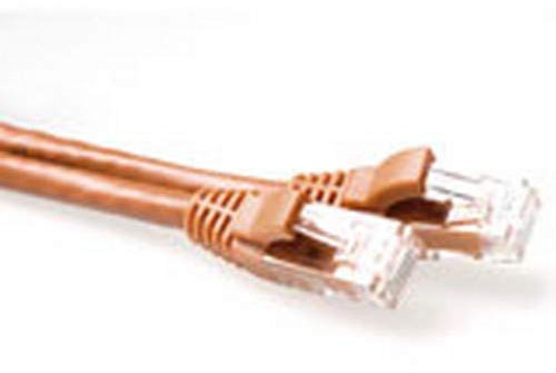 ACT CAT6A U/UTP SNAGLESS BN 1.50M