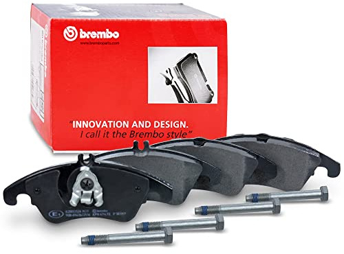 Brembo P 50 069 Bremsbelagsatz, Scheibenbremse - (4-teilig) | Kompatibel mit: MERCEDES-BENZ C-CLASS, C-CLASS Coupe, C-CLASS T-Model, CLS, CLS Shooting Brake, E-CLASS, E-CLASS Cabriolet
