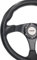 Simoni Racing BPU320N Barchetta Universal Steering Wheel, Schwarz