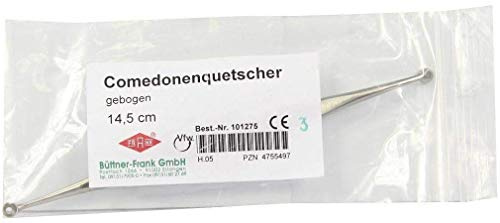 COMEDONENQUETSCHER gebogen 1 1 St