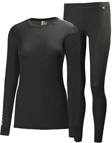 Helly Hansen Women's HH Comfort Dry 2 Pack-Black, Medium