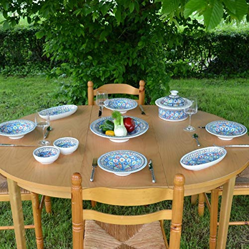 YODECO Tebsi Bakir Royal Couscous Plate Set - 8 pers
