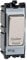 Varilight Engraved 20A 1-Way Double Pole Switch 'Cooker Hood' PowerGrid Steel - G201DS.CH