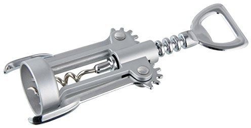 Fackelmann Sacacorchos Doble Palanca BAR&WINE en ABS y Acero Cromado. Color Inox. Aprox. 16,5cm. 1 ud.