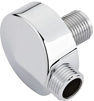 Nuie A3203 ǀ Modern Bathroom Shower Accessories Round Outlet Elbow, 53mm x 53mm, Chrome