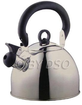 Prima 2.5L Stainless Steel Whistling Kettle in Silver 11126C