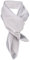 TigerTie Damen Chiffon Halstuch silber grau Uni Gr. 90 cm x 90 cm - Schal