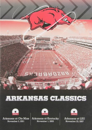 Arkansas SEC Classics 3-DVD Set