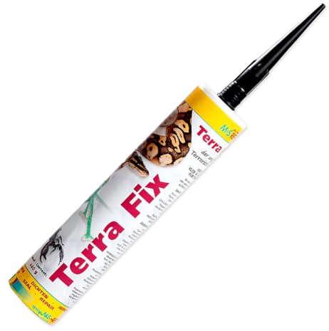 M&S Reptilien Terra Fix - 290ml Kartusche - Farbe: schwarz (ehem. Terra Bond) OHNE Kartuschenpresse