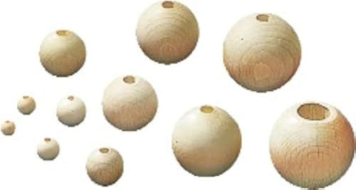 Knorr Prandell FSC Holzkugel 10mm 47 Stück, Natur