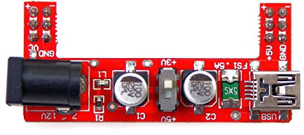 Red Wings 3.3V / 5V Power Supply Module for MB102 Breadboard [Electronics]