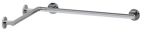 Keuco 34911174400 Du/Wannenhandlauf Plan Care 597 x 597 mm, silber / eloxiert / verchromt