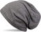 styleBREAKER Unisex Beanie Mütze Einfarbige mit Thermo-Fleece Futter, warme Winter Mütze gefüttert 04024008, Farbe:Dunkelgrau meliert