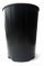Elixir Gardens Black Recycled Plastic Deep Rose Pots 1,2,3,4,7 Litre Quality Plastic Plant Pot | 7ltr x 2