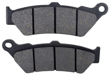 AHL Motocicleta Pastillas de Freno Trasero para DUCATI Diavel/Diavel Carbon 2011/Yamaha XT 660 R 2004-2011/APRILIA Pegaso 650/650 IE 1997-2004/ F 650 GS 1999-2003 2007-2011 (Semi metal)