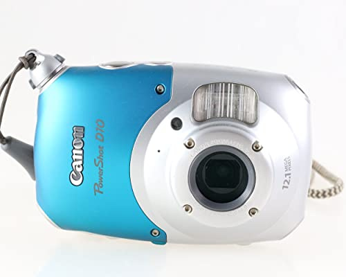 Canon PowerShot D10 Digitalkamera (12 MP, 3-fach opt. Zoom, 6,4cm (2,5 Zoll) Display, 10m wasserdicht)