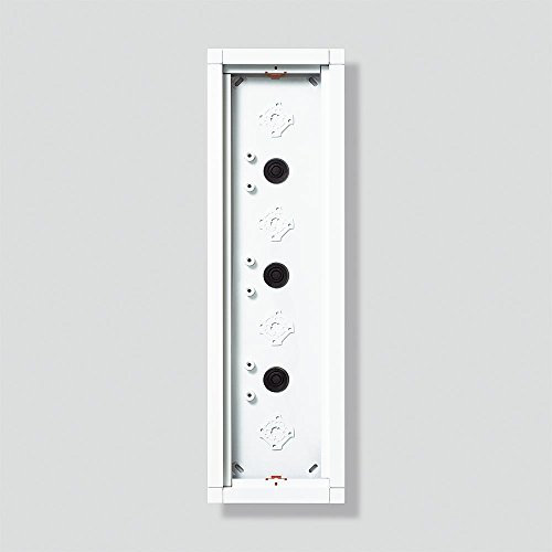 Siedle 4915746 Gehäuse Aufputz 4 Module, GA 612-4/1-0 W, weiß, 12 V