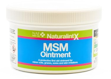 NAF NaturalintX MSM Ointment 250g – Soothing Topical Gel for Horses – Supports Skin, Joints & Soft Tissue Health – Ideal for Minor Injuries, Swellings & Stiffness